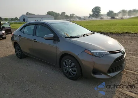 2019 Toyota Corolla L z USA, uszkodzony, nr VIN 2T1BURHE8KC200859
